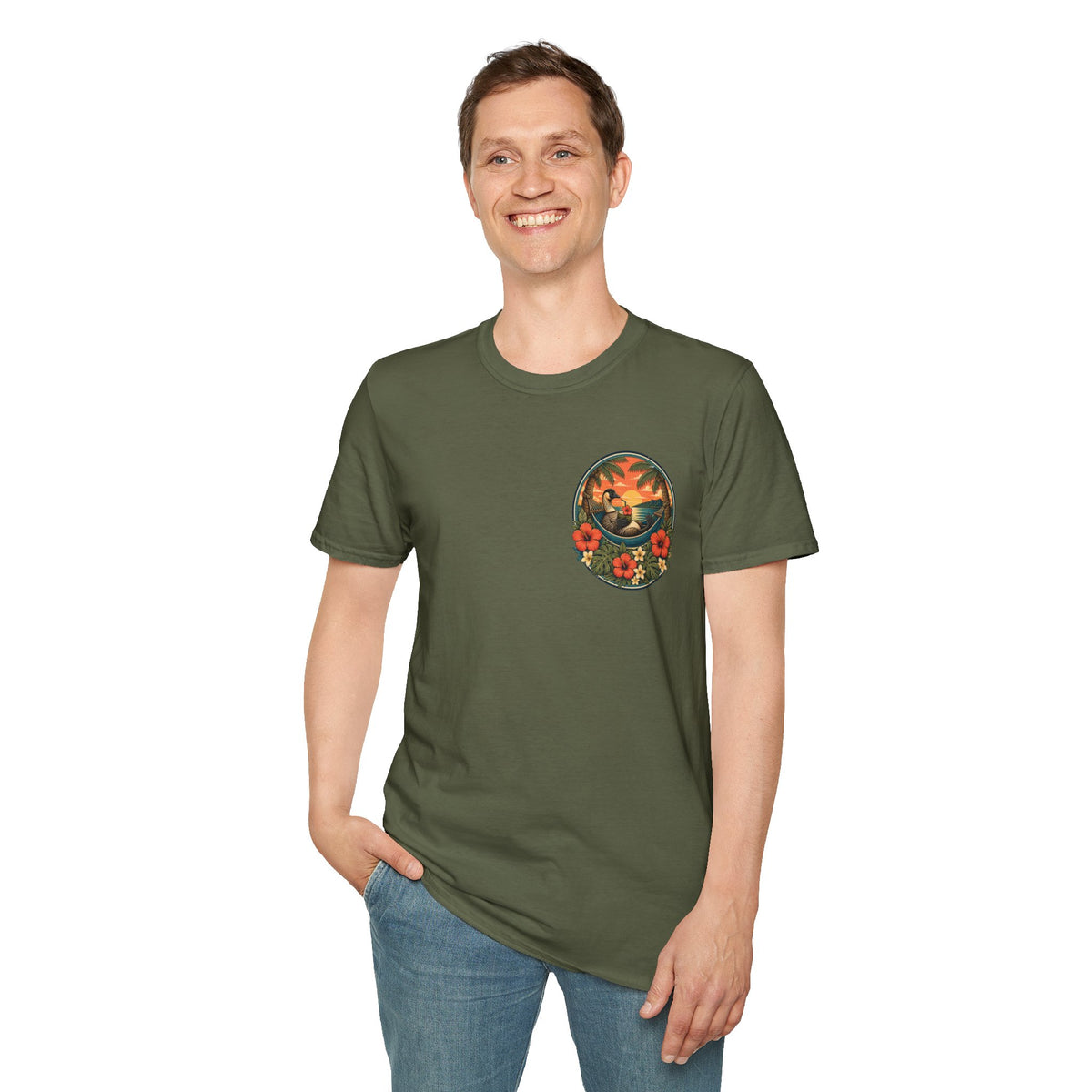 Silly Goose Surf Club Shirt – Retro Hawaiian Nēnē