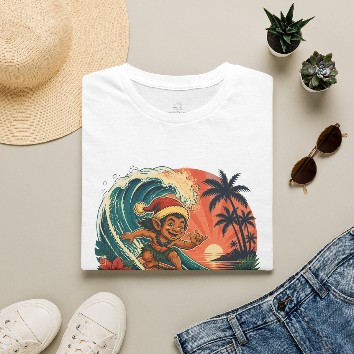 Menehune Surfing Through the Season T-Shirt