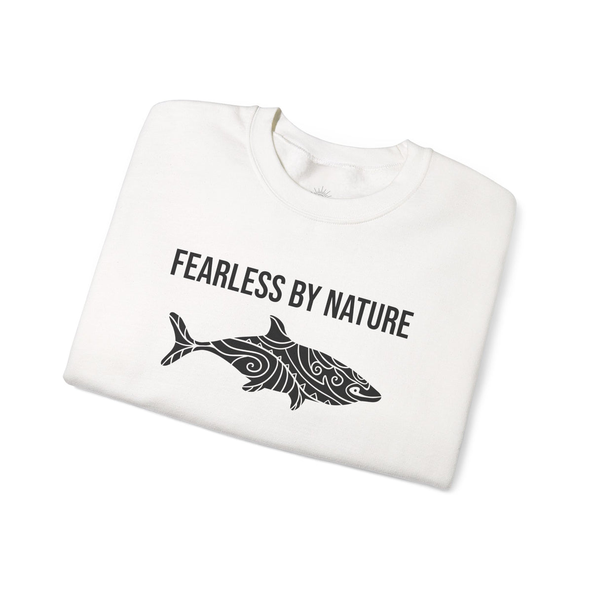 Fearless by Nature Tribal Shark Crewneck Sweatshirt
