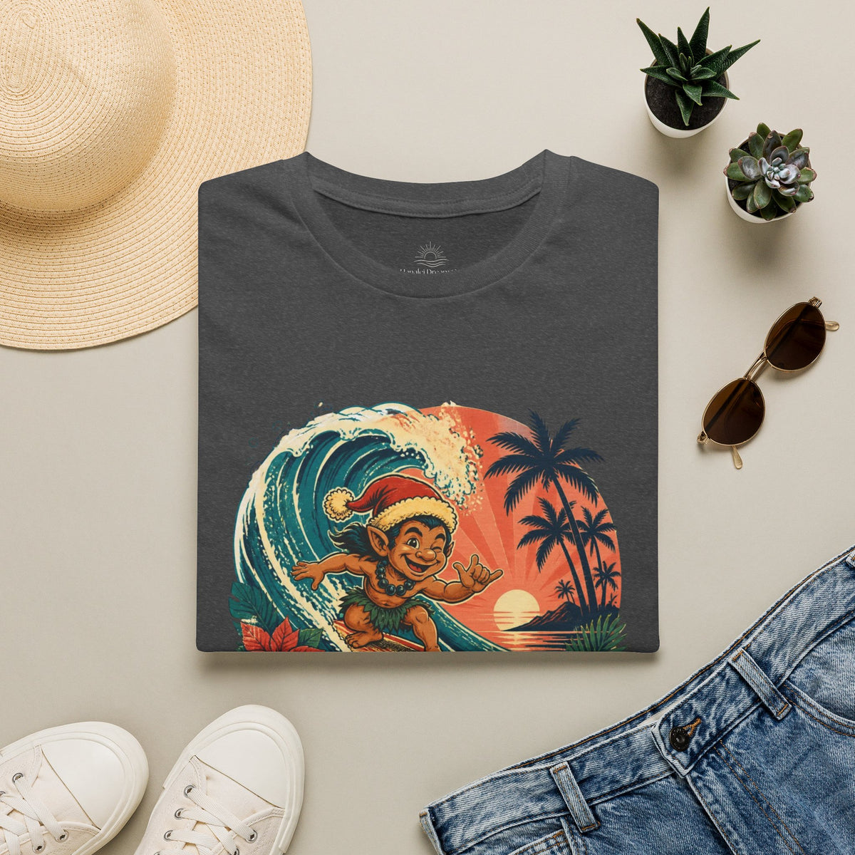 Menehune Surfing Through the Season T-Shirt