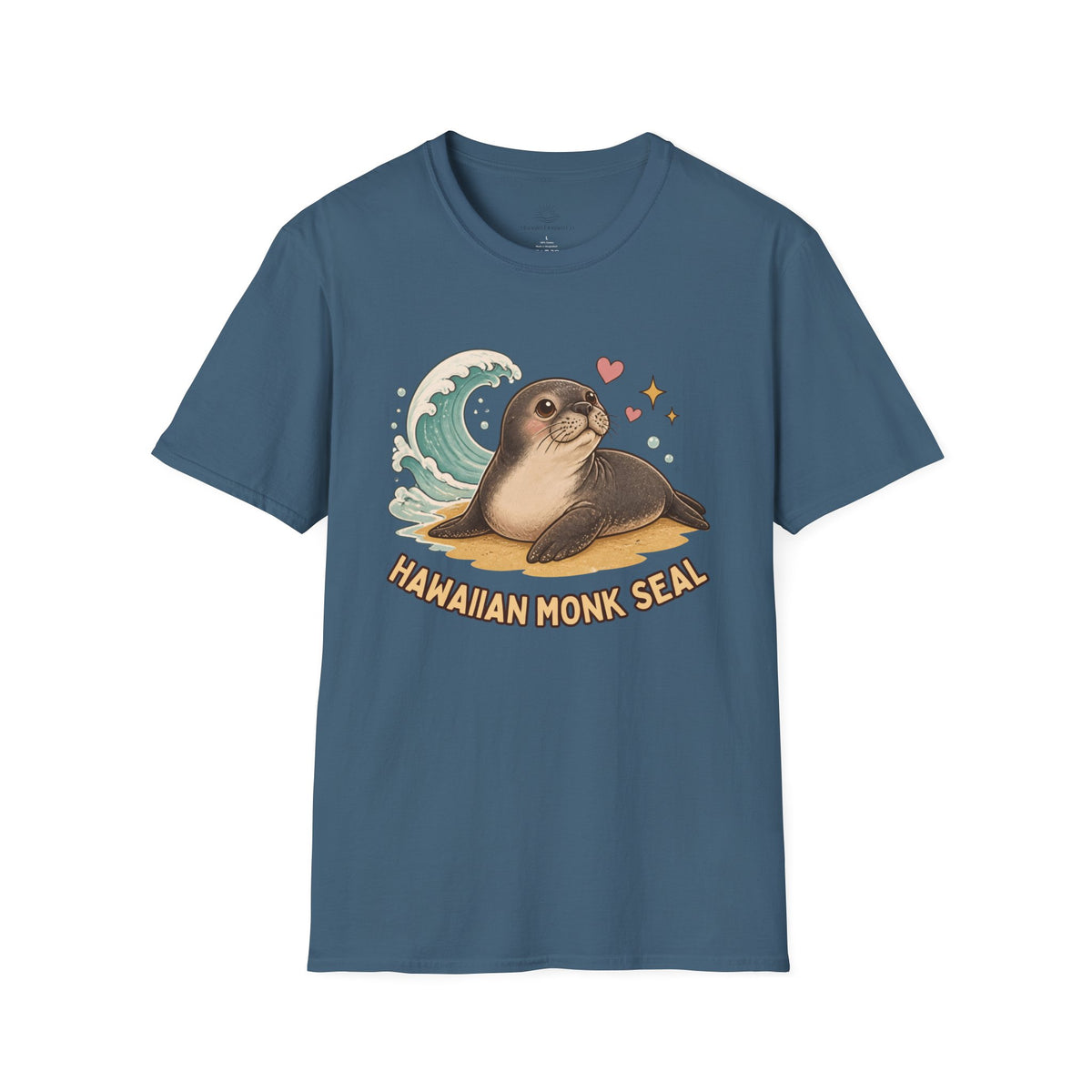 Hawaiian Monk Seal Graphic Shirt – Cute Ocean Design