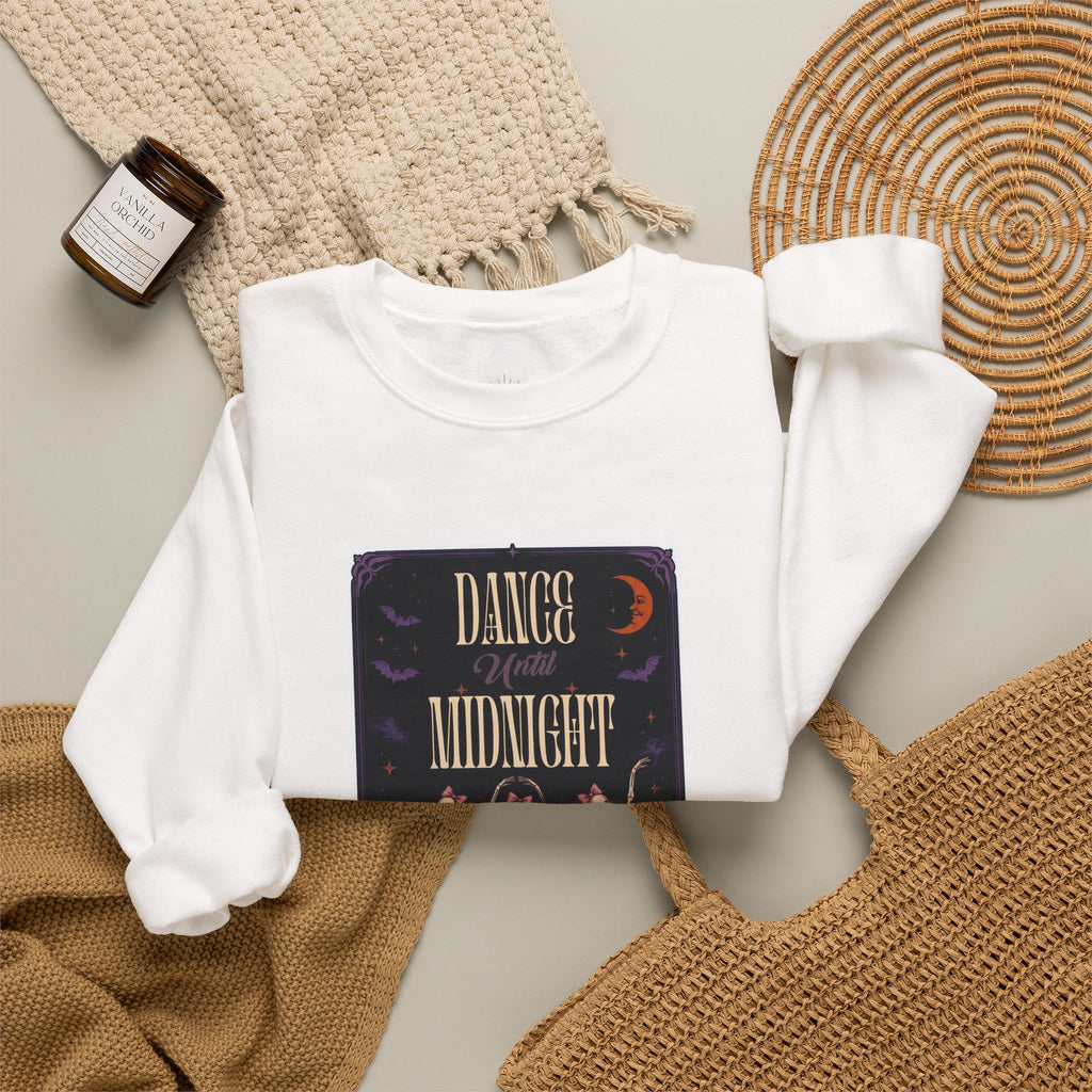 Dance at Midnight Halloween Sweatshirt – Ballet Skeletons