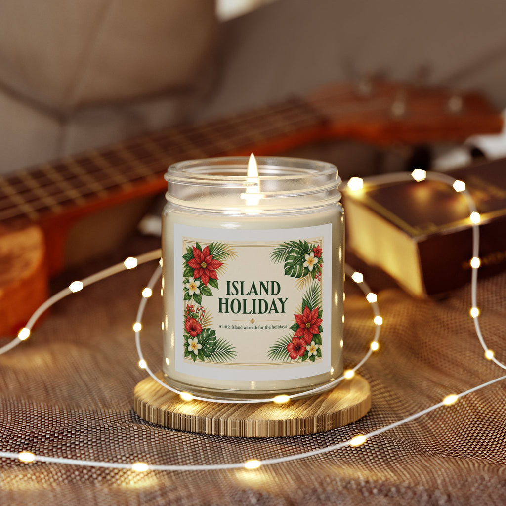 Island Holiday Candle — Hawaiian Christmas Scented Candle
