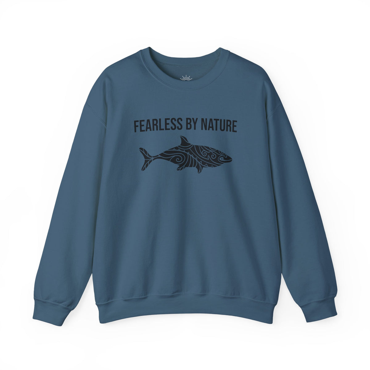 Fearless by Nature Tribal Shark Crewneck Sweatshirt