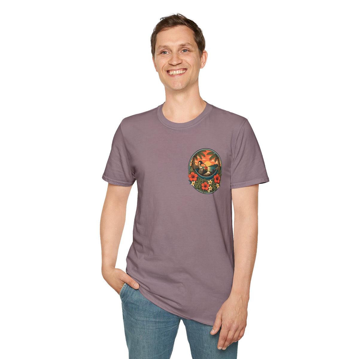 Silly Goose Surf Club Shirt – Retro Hawaiian Nēnē