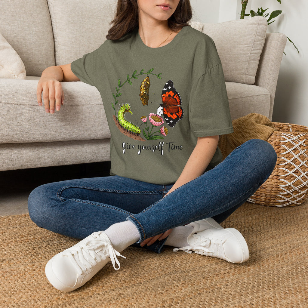 Give Yourself Time Kamehemeha Butterfly Transformation T-Shirt