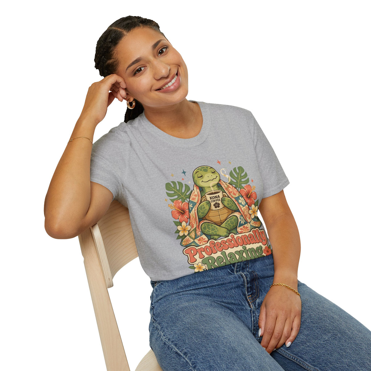 Professionally Relaxing Turtle T-Shirt