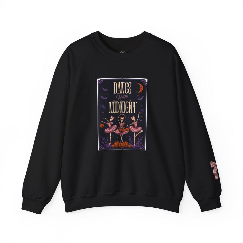 Dance at Midnight Halloween Sweatshirt – Ballet Skeletons