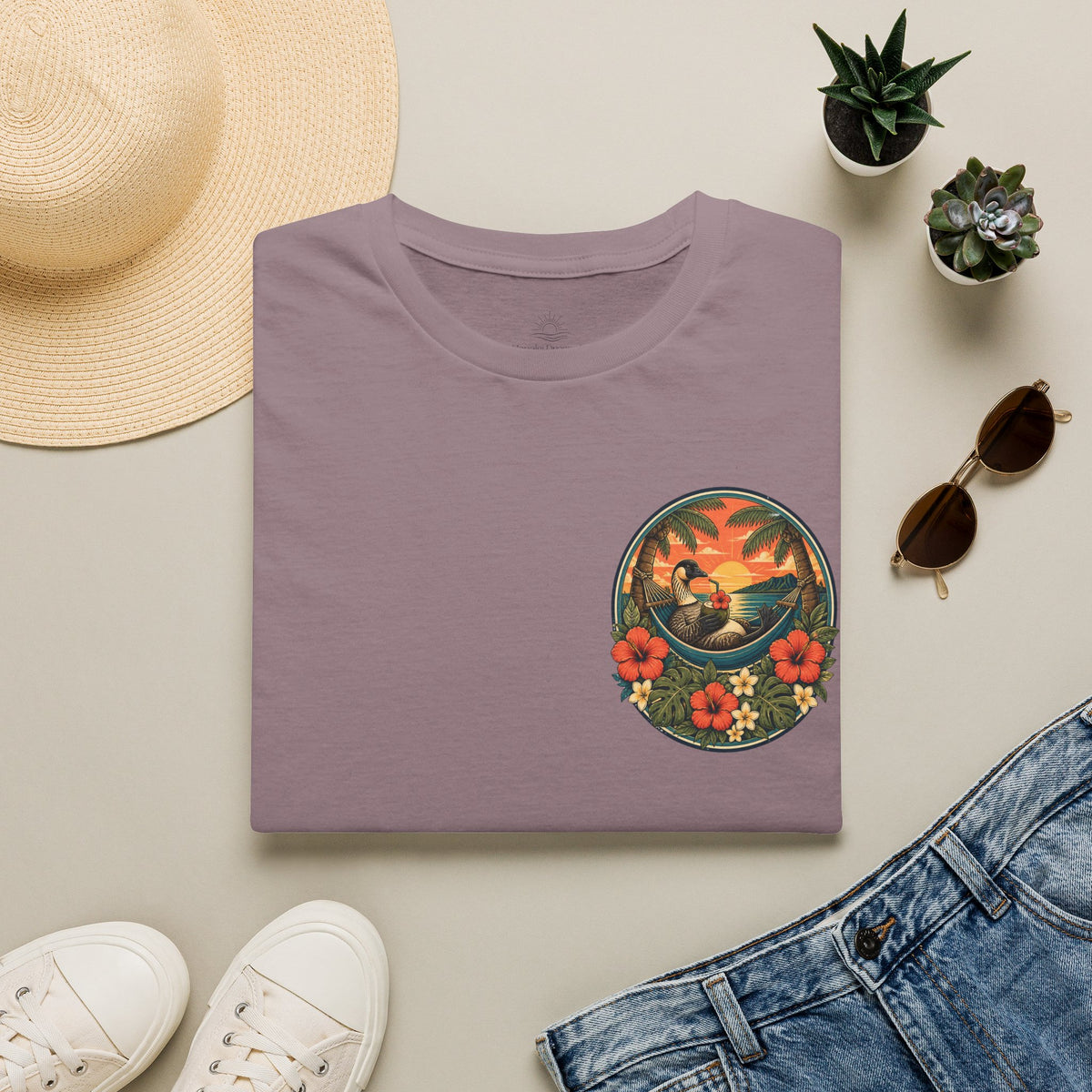 Silly Goose Surf Club Shirt – Retro Hawaiian Nēnē