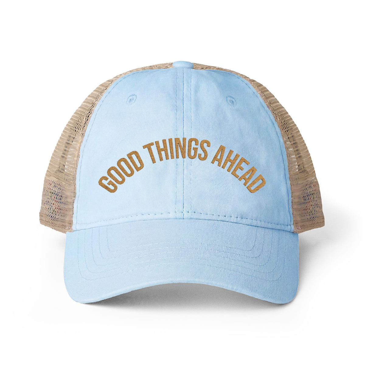 Women's Washed Mesh-Back Cap
