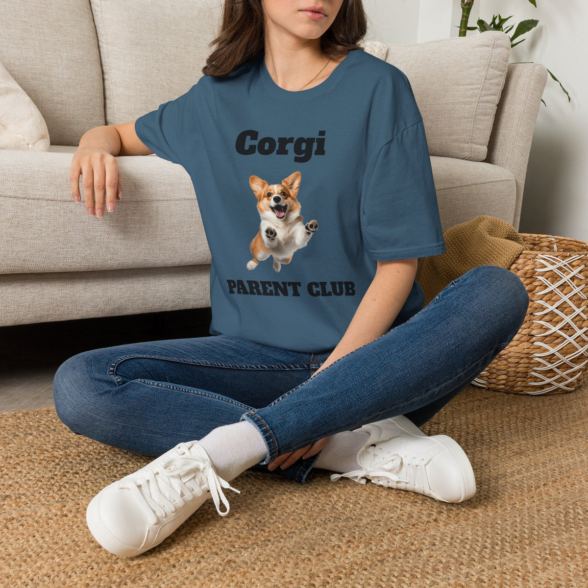 Custom Pet Parent Tee – Personalized Photo & Breed Text