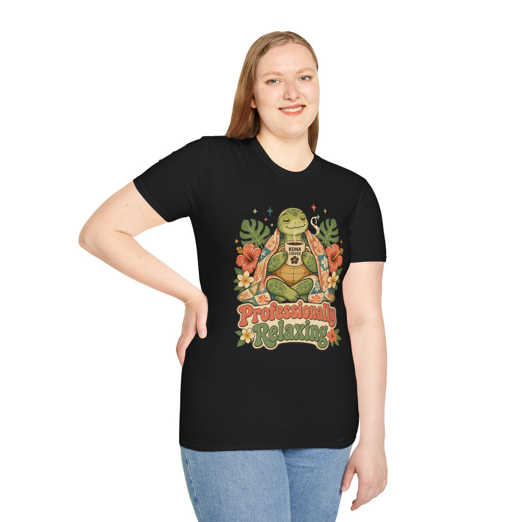 Professionally Relaxing Turtle T-Shirt