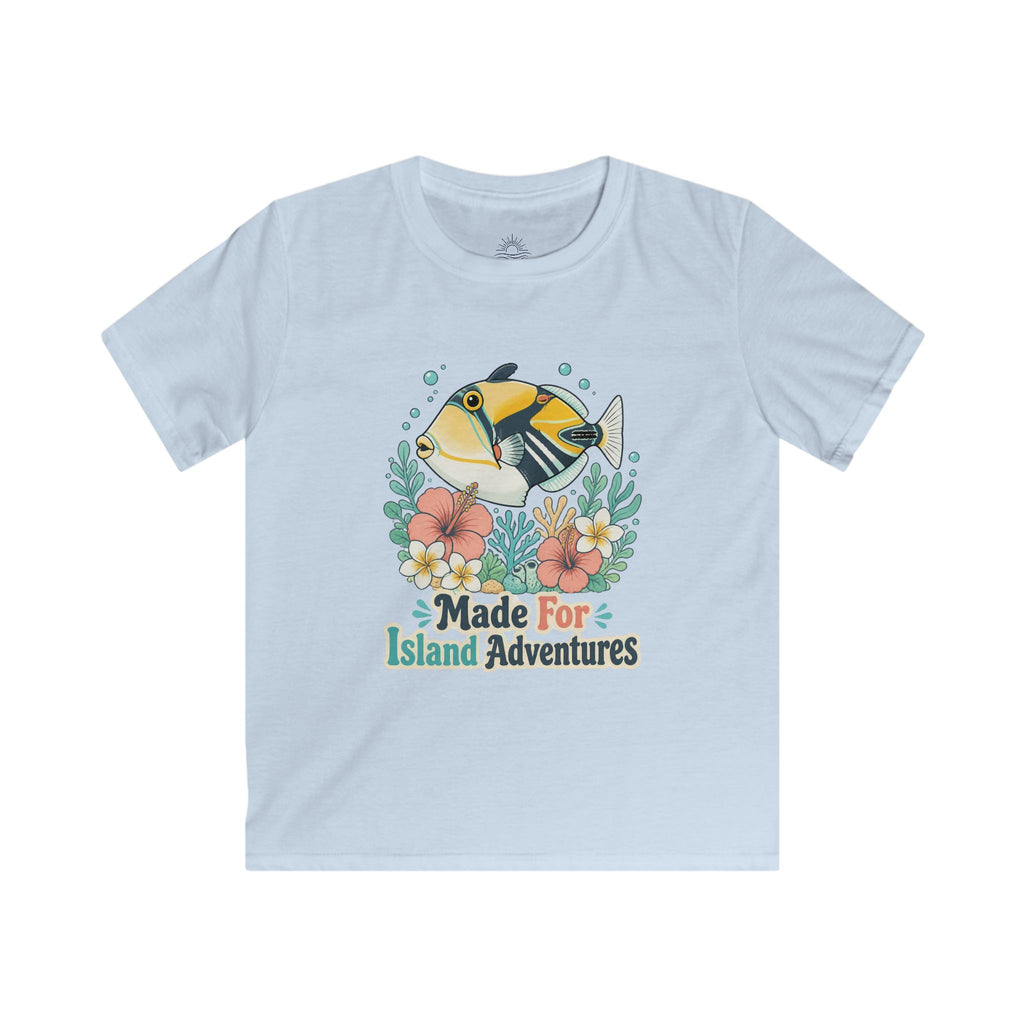 Kids “Island Adventures” Humuhumunukunukuāpuaʻa Fish Tee