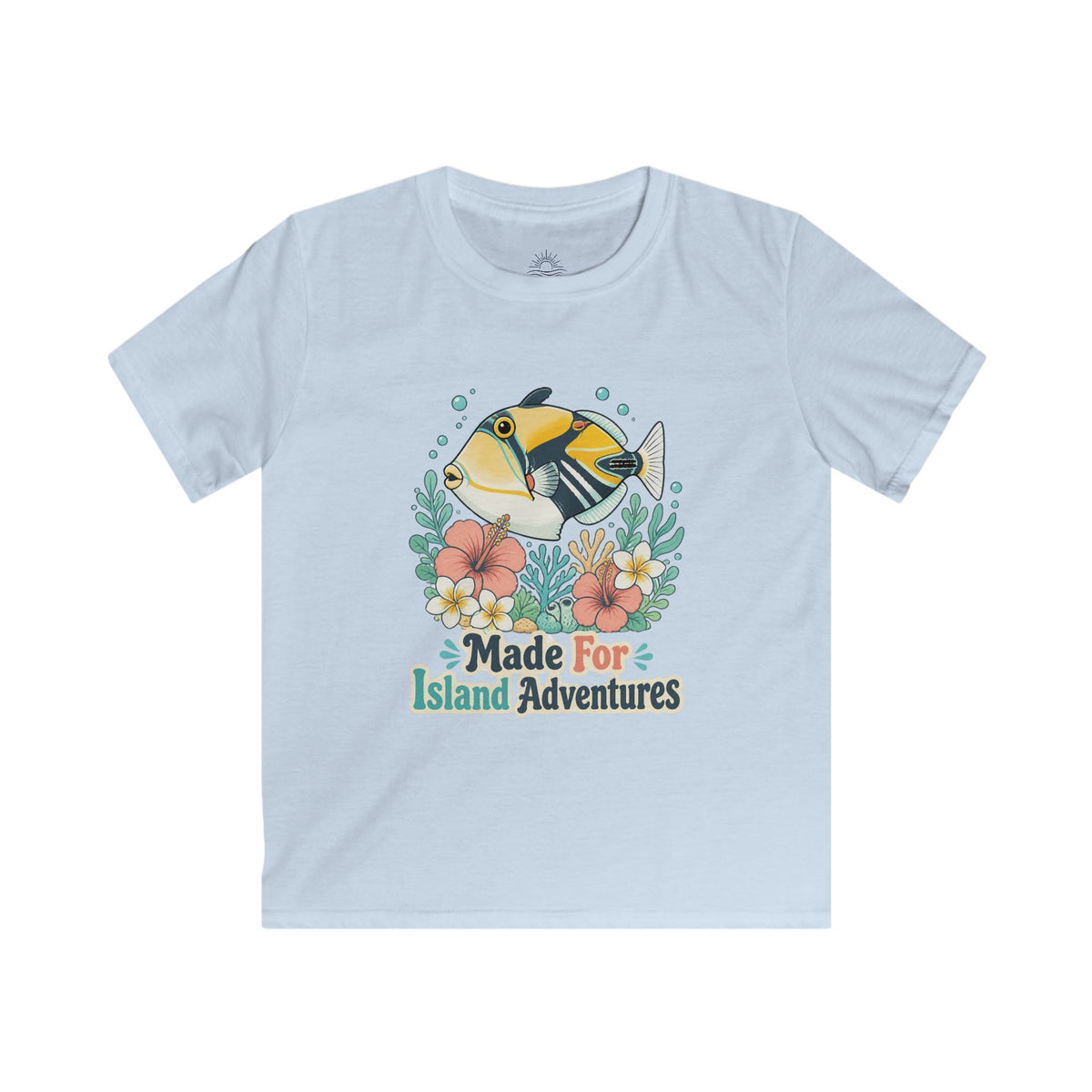 Kids “Island Adventures” Humuhumunukunukuāpuaʻa Fish Tee