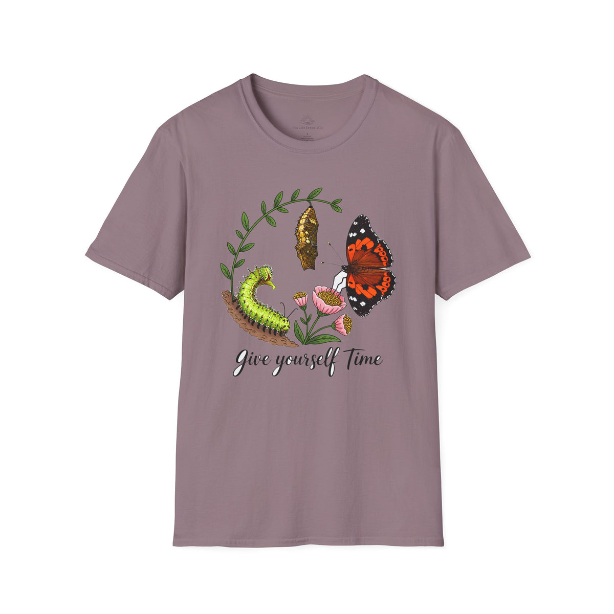Give Yourself Time Kamehemeha Butterfly Transformation T-Shirt