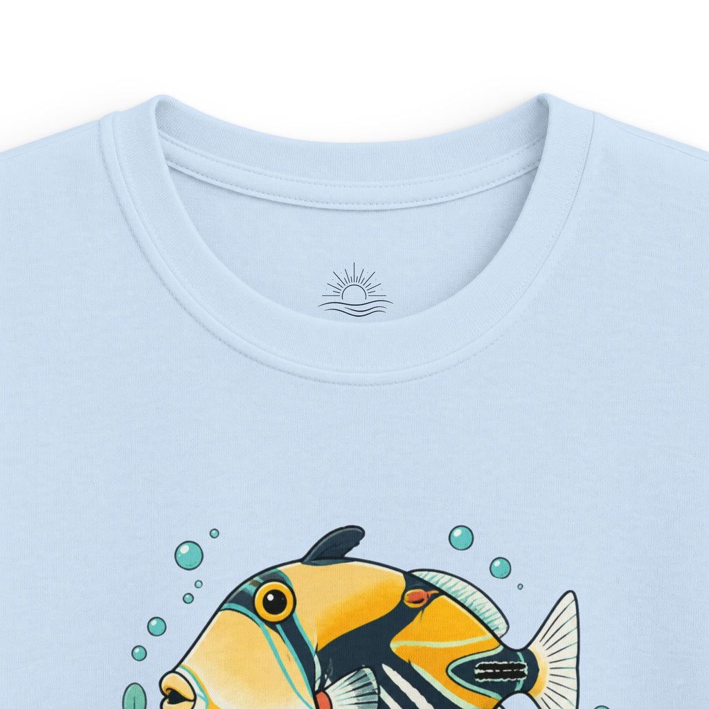 Kids “Island Adventures” Humuhumunukunukuāpuaʻa Fish Tee