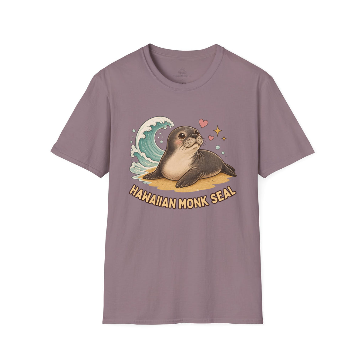 Hawaiian Monk Seal Graphic Shirt – Cute Ocean Design