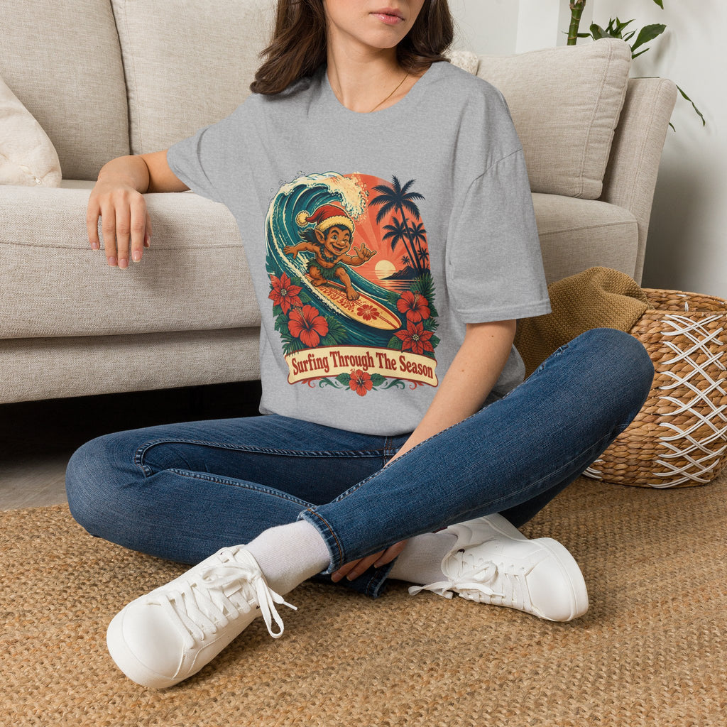 Menehune Surfing Through the Season T-Shirt