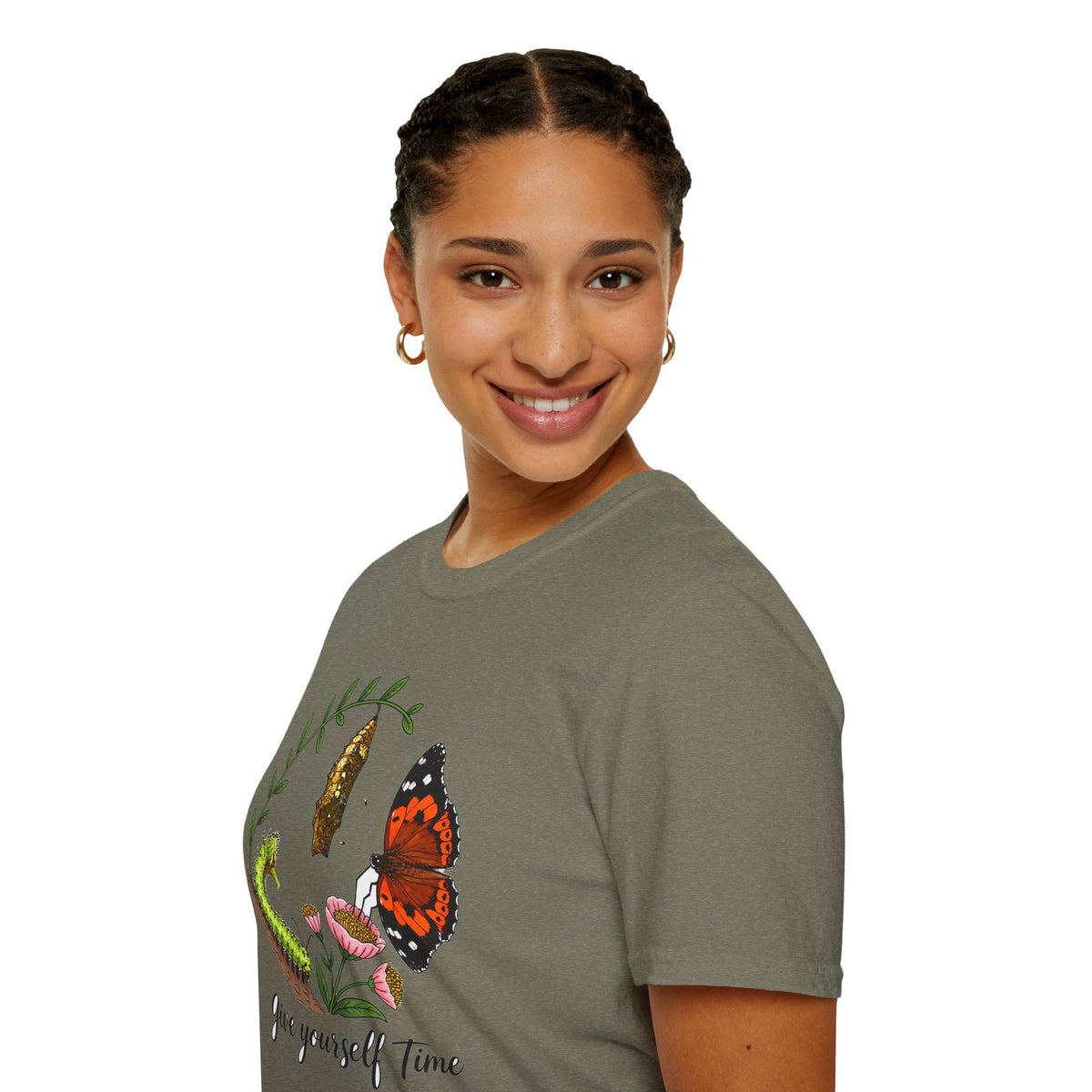 Give Yourself Time Kamehemeha Butterfly Transformation T-Shirt