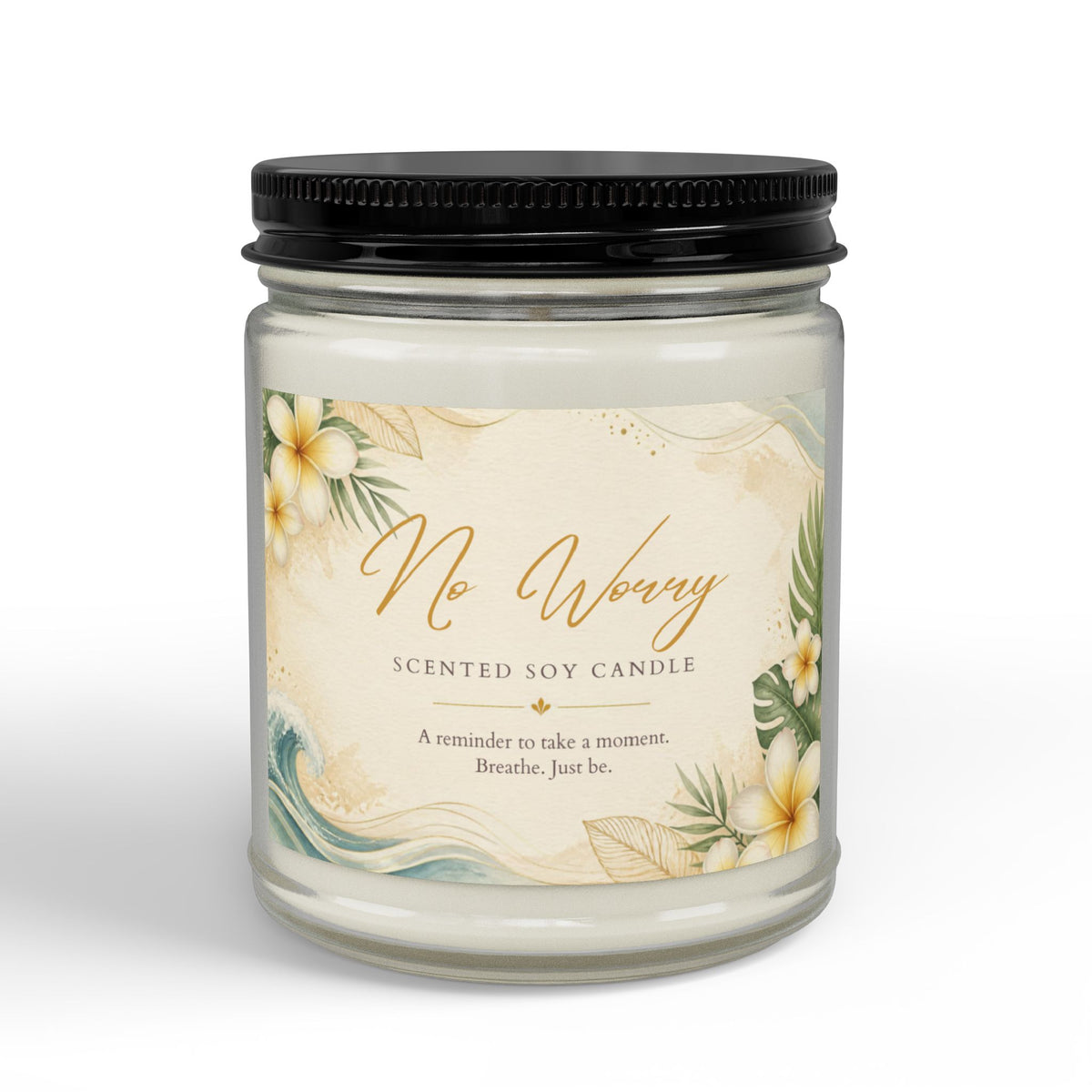 No Worry Hawaiian-Inspired Self-Care Candle