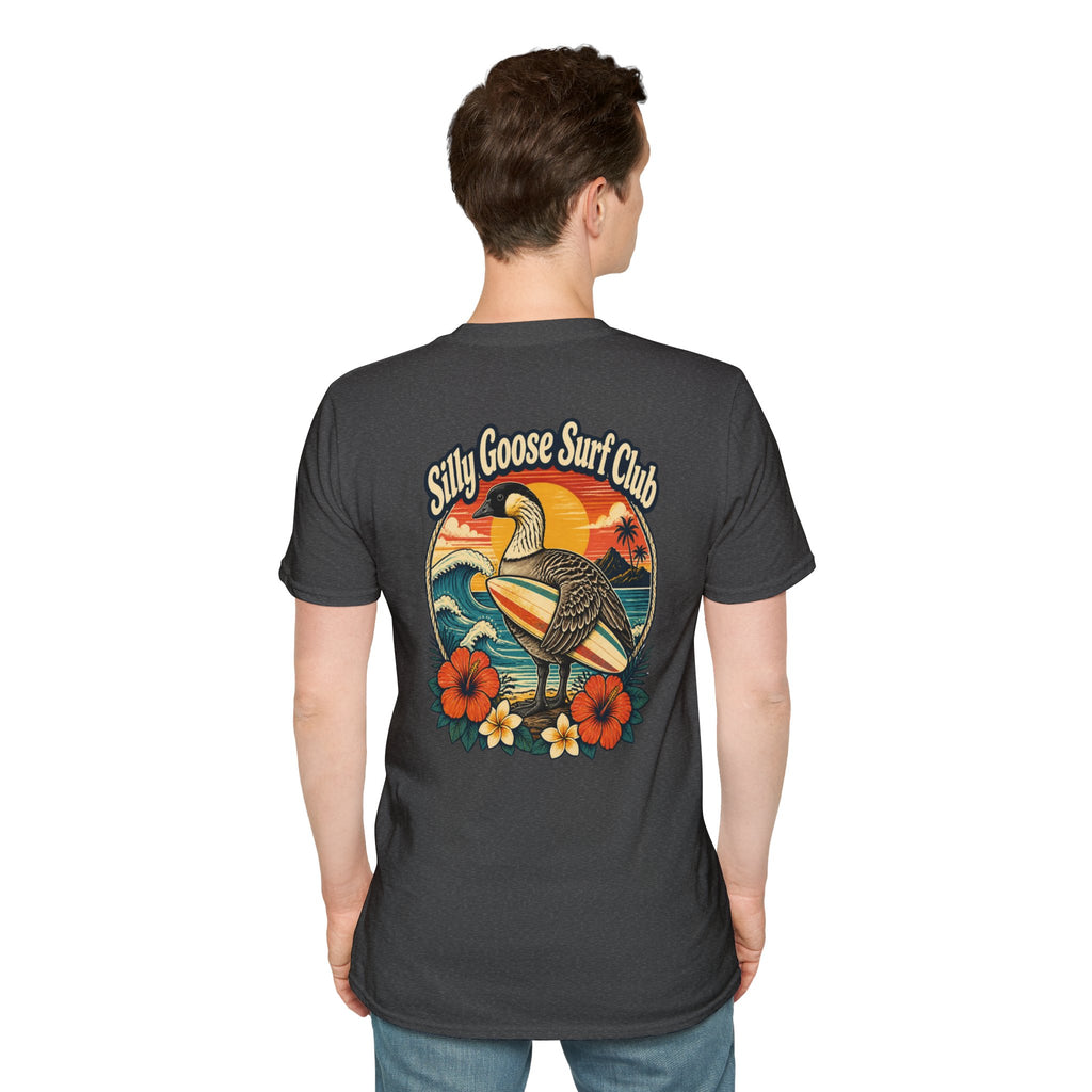 Silly Goose Surf Club Shirt – Retro Hawaiian Nēnē