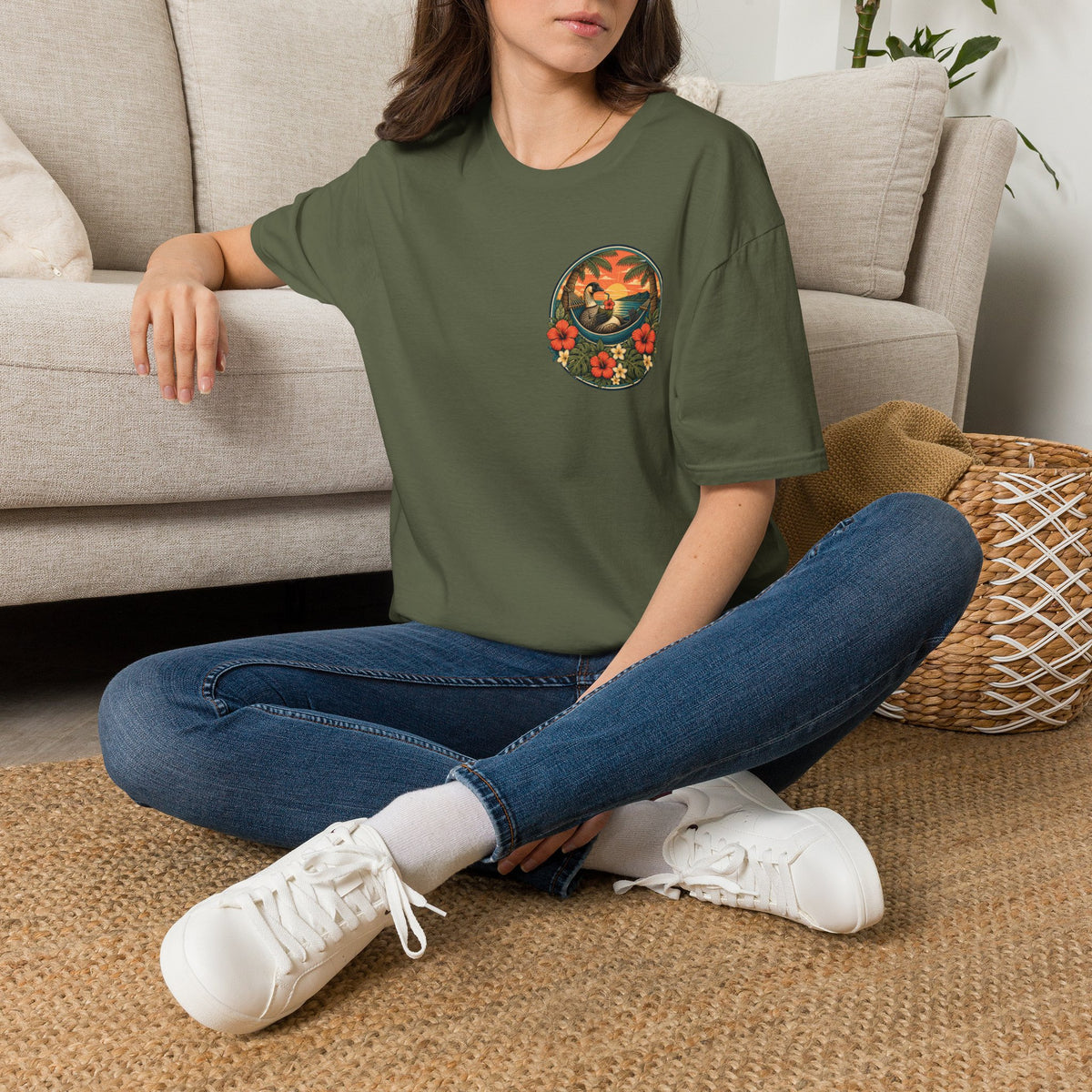 Silly Goose Surf Club Shirt – Retro Hawaiian Nēnē
