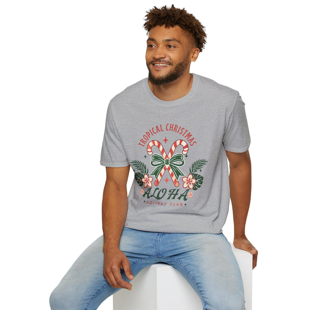 Tropical Christmas Aloha T-Shirt – Hawaiian Holiday Tee