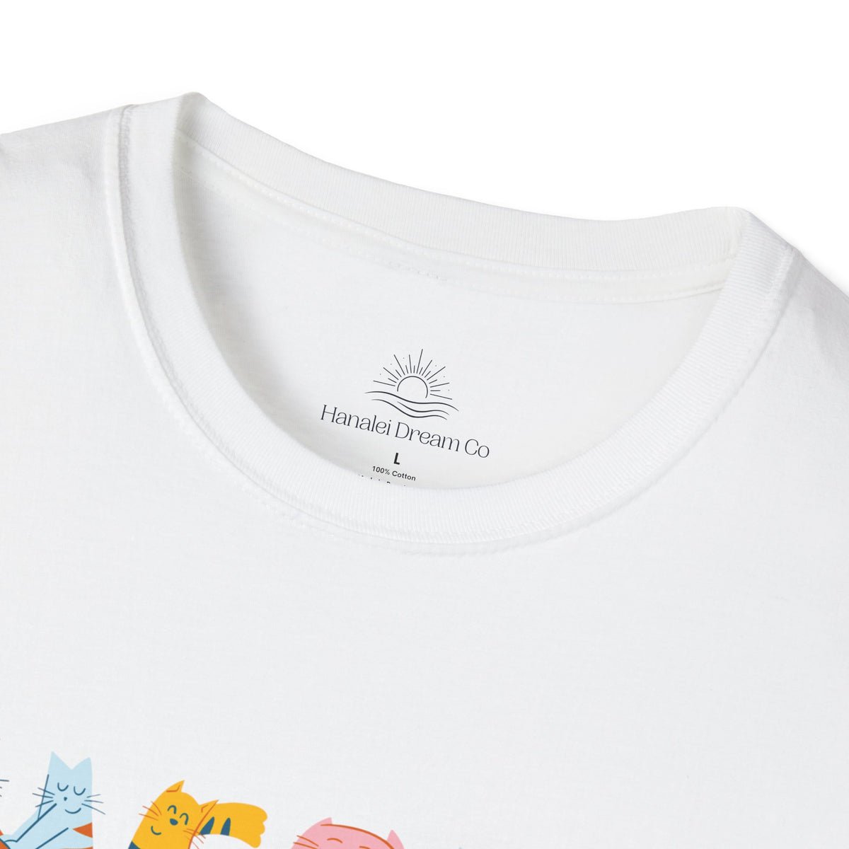 Meow Meow T-Shirt – Cute Cartoon Cats Graphic Tee