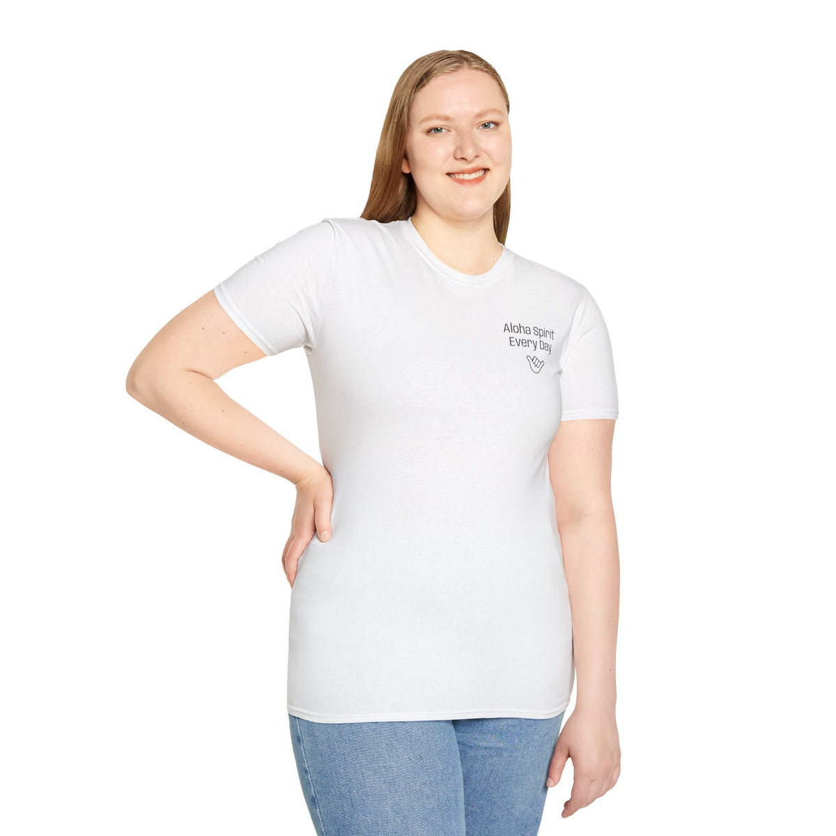 Aloha Spirit Every Day T-Shirt — Minimal Shaka Beach