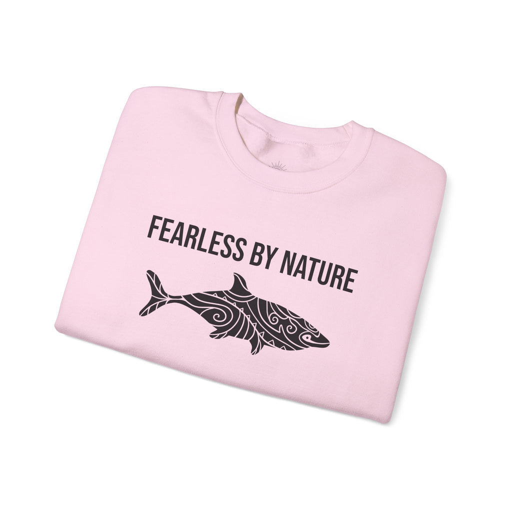 Fearless by Nature Tribal Shark Crewneck Sweatshirt