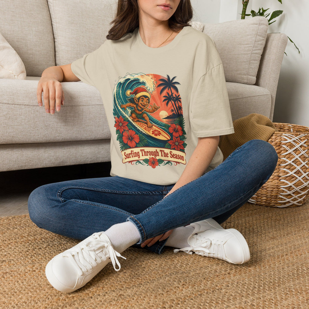 Menehune Surfing Through the Season T-Shirt