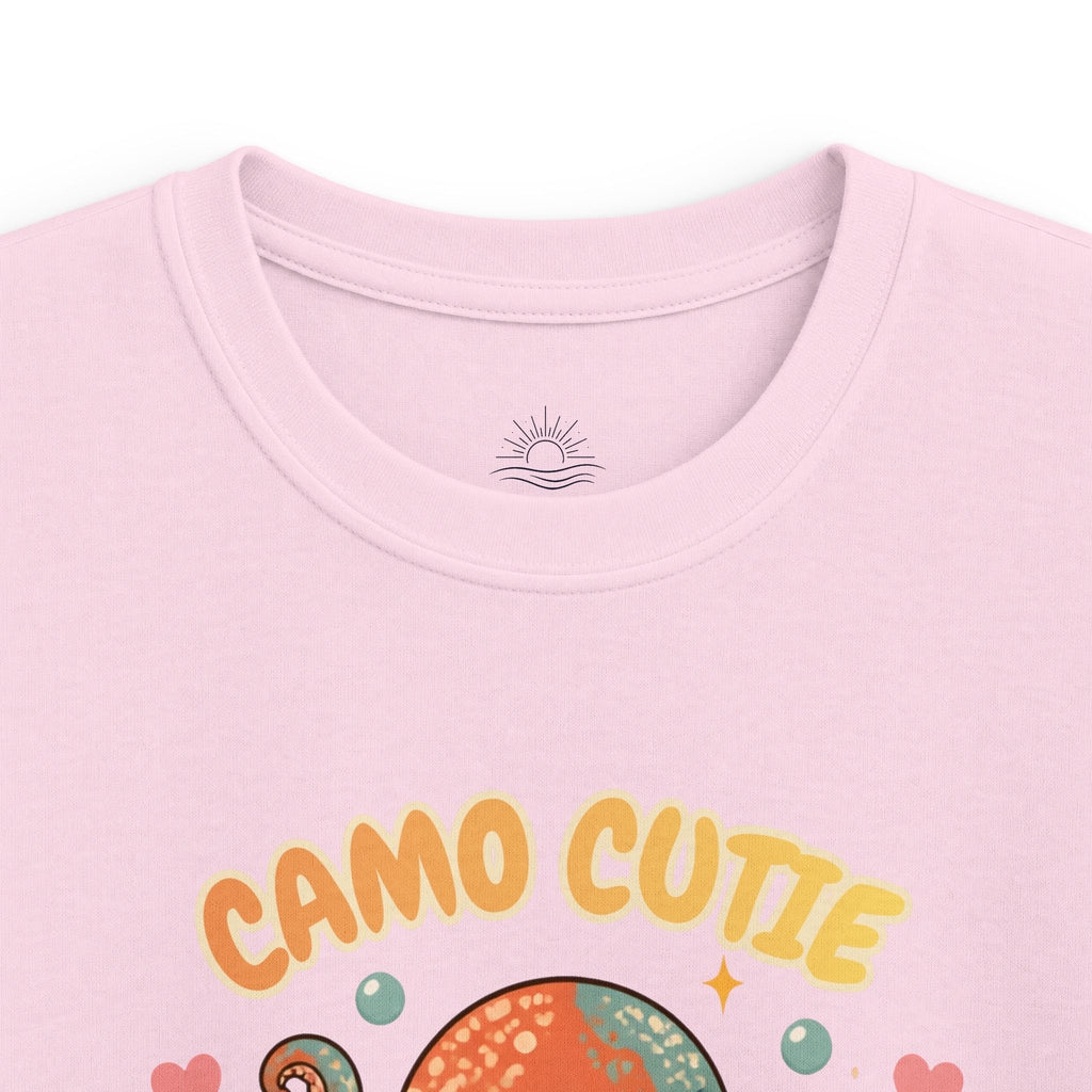Kids “Camo Cutie” Octopus Graphic Tee – Hawaiian He‘e