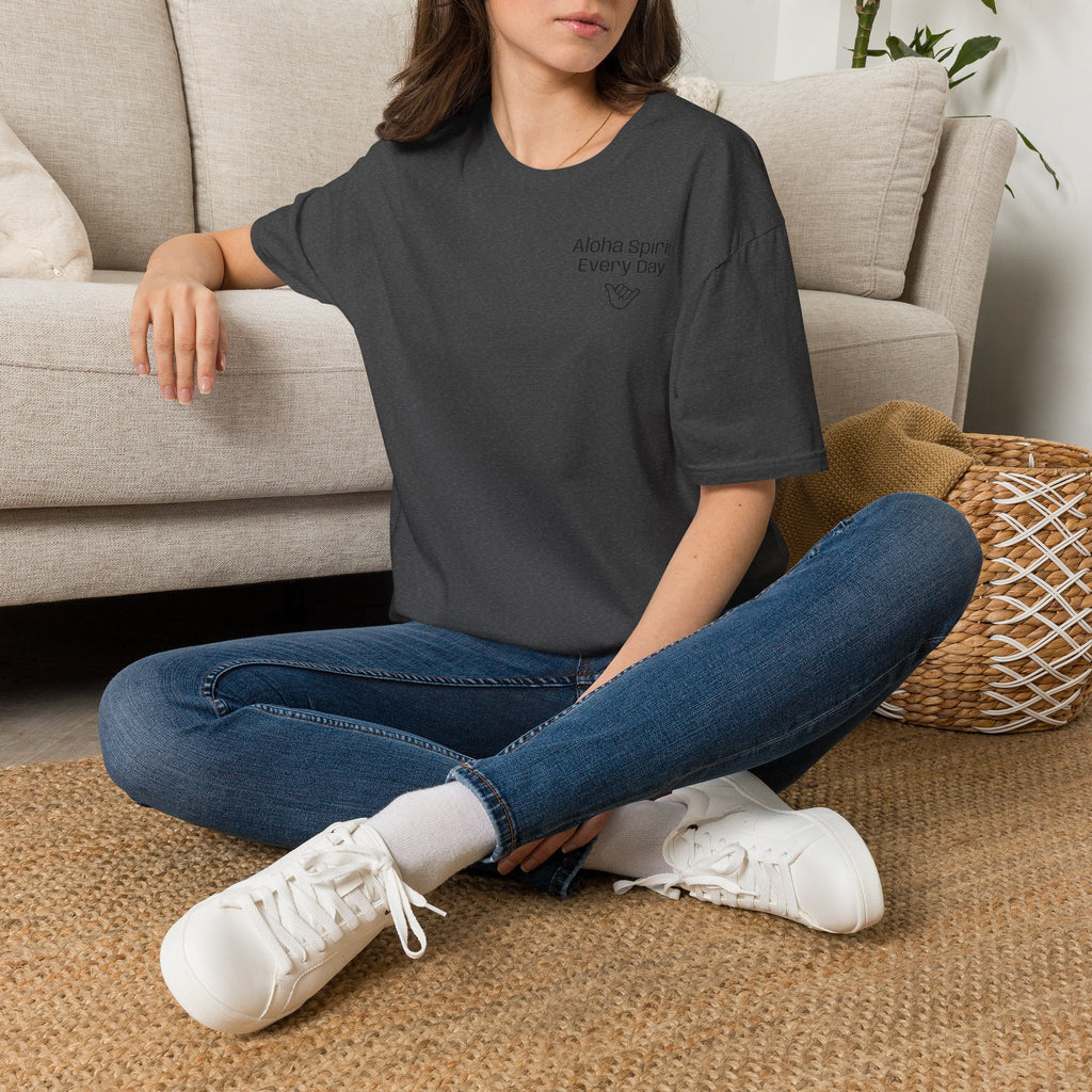 Aloha Spirit Every Day T-Shirt — Minimal Shaka Beach