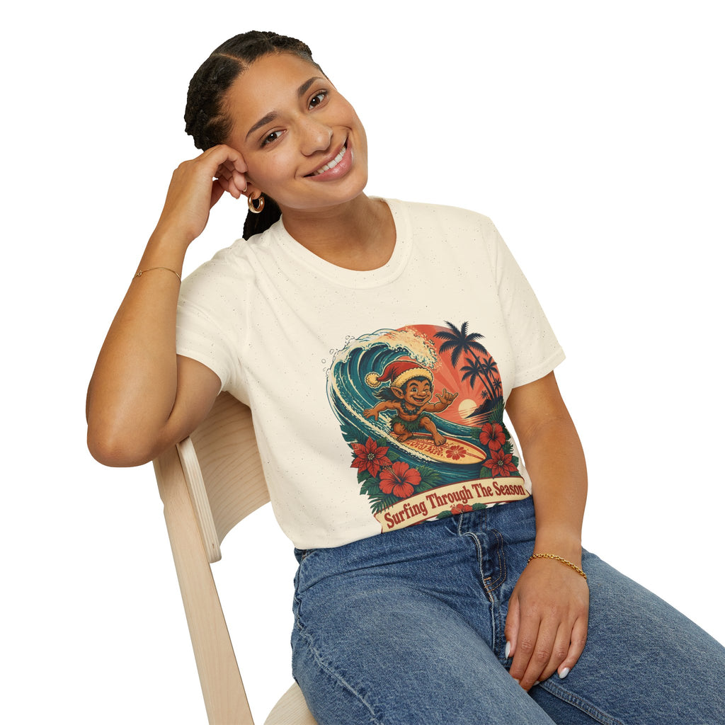 Menehune Surfing Through the Season T-Shirt