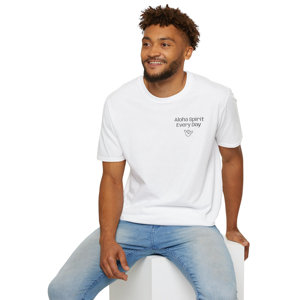 Aloha Spirit Every Day T-Shirt — Minimal Shaka Beach