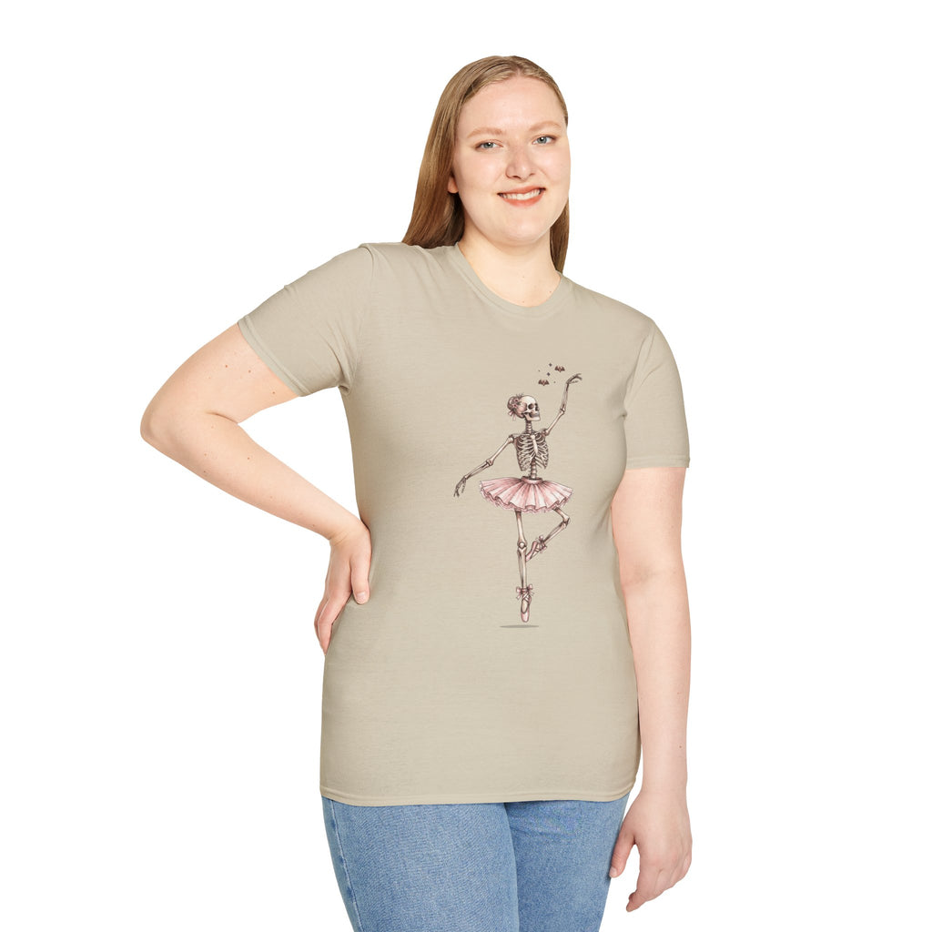 Skeleton Ballerina T-Shirt – Ballet Dance Graphic