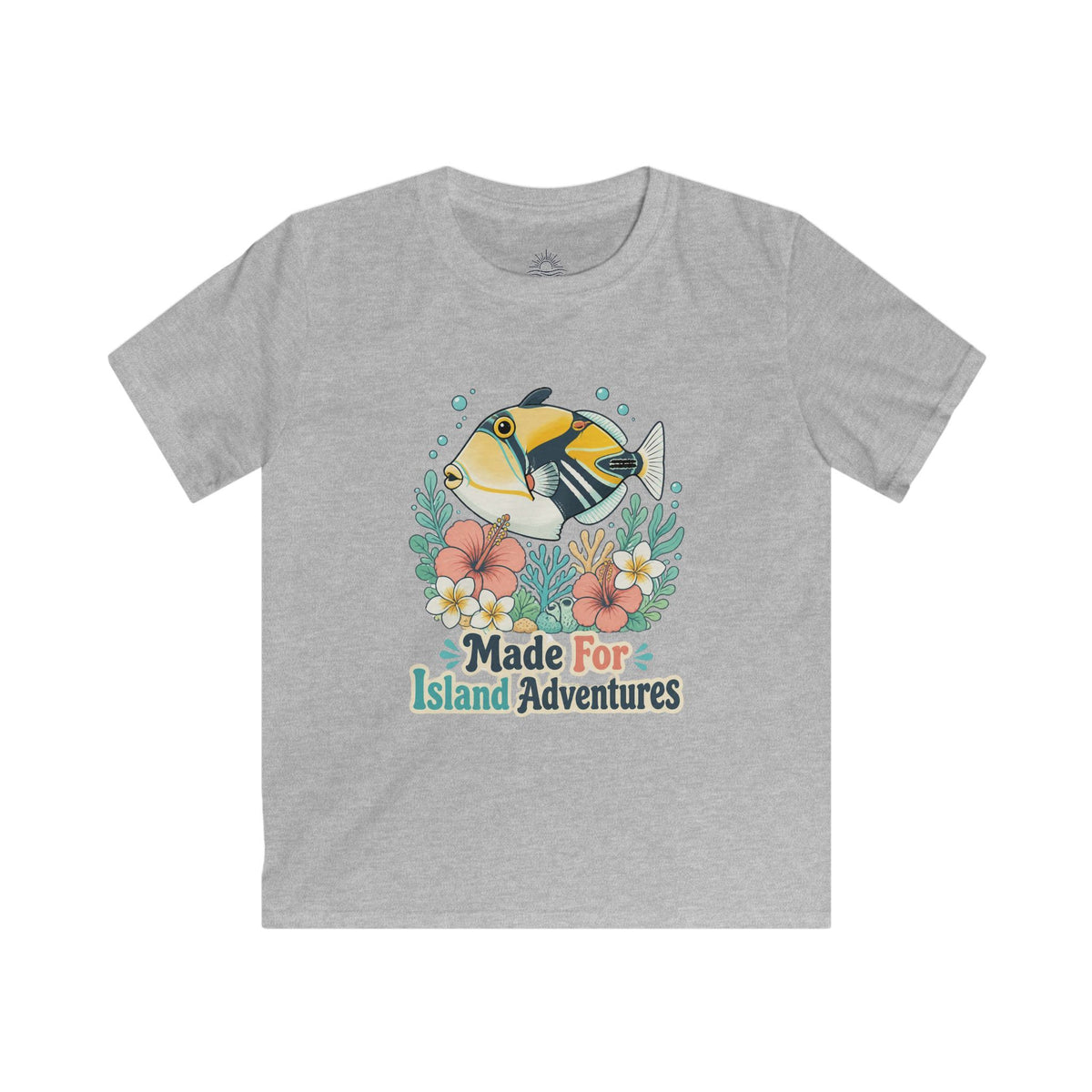 Kids “Island Adventures” Humuhumunukunukuāpuaʻa Fish Tee