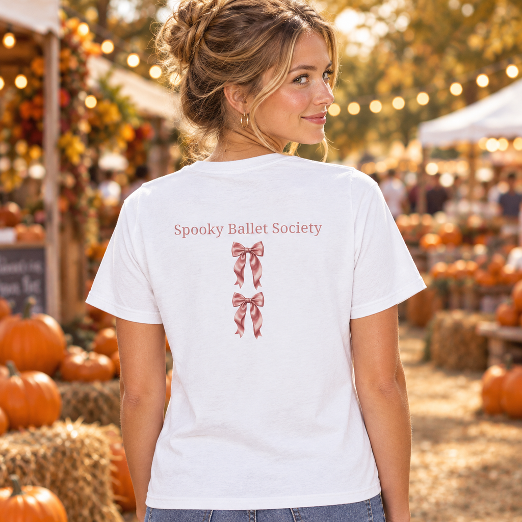 Skeleton Ballerina T-Shirt – Ballet Dance Graphic