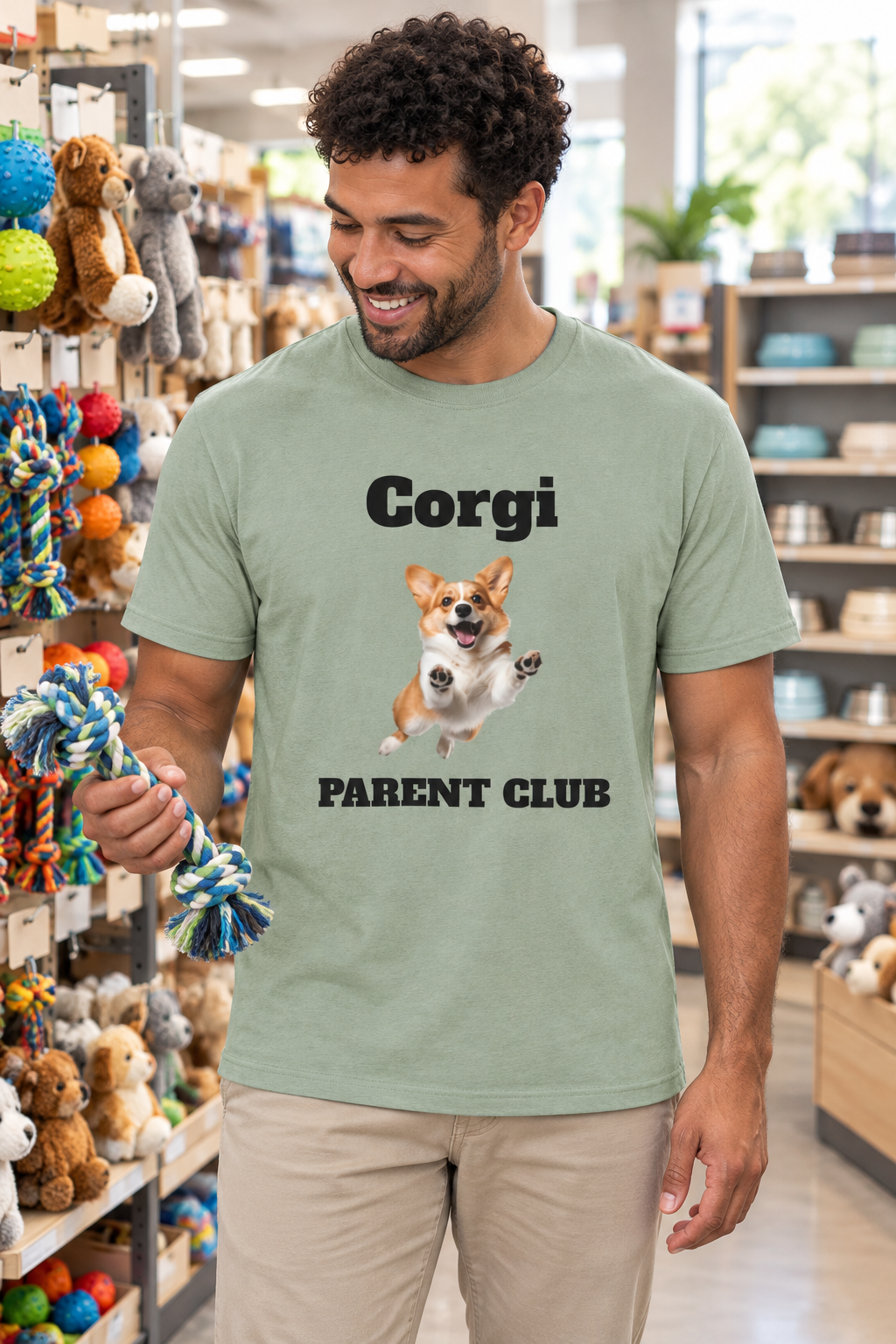 Custom Pet Parent Tee – Personalized Photo & Breed Text