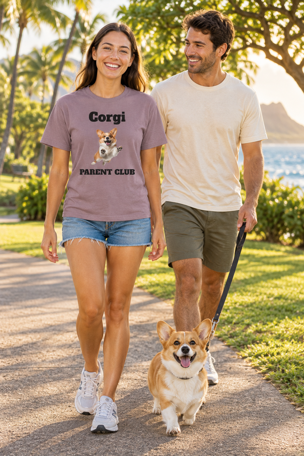 Custom Pet Parent Tee – Personalized Photo & Breed Text