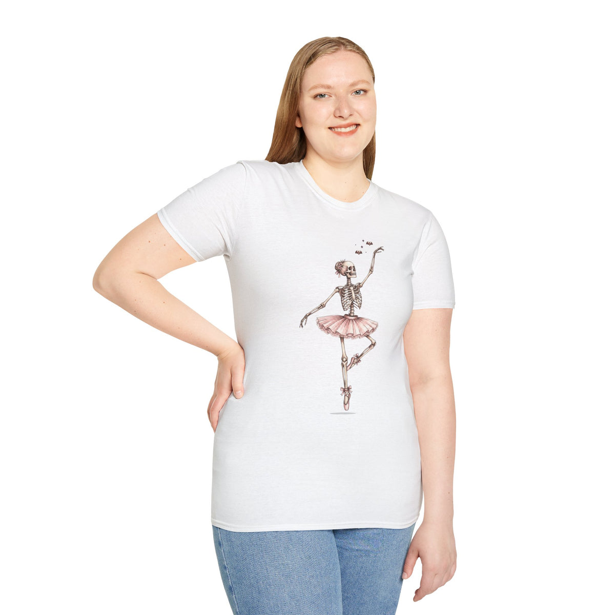 Skeleton Ballerina T-Shirt – Ballet Dance Graphic