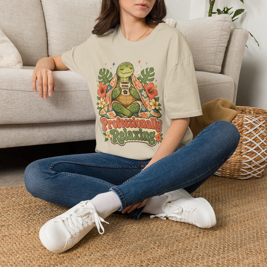 Professionally Relaxing Turtle T-Shirt