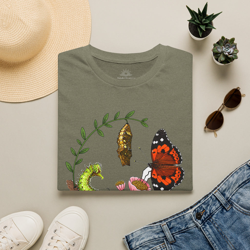 Give Yourself Time Kamehemeha Butterfly Transformation T-Shirt