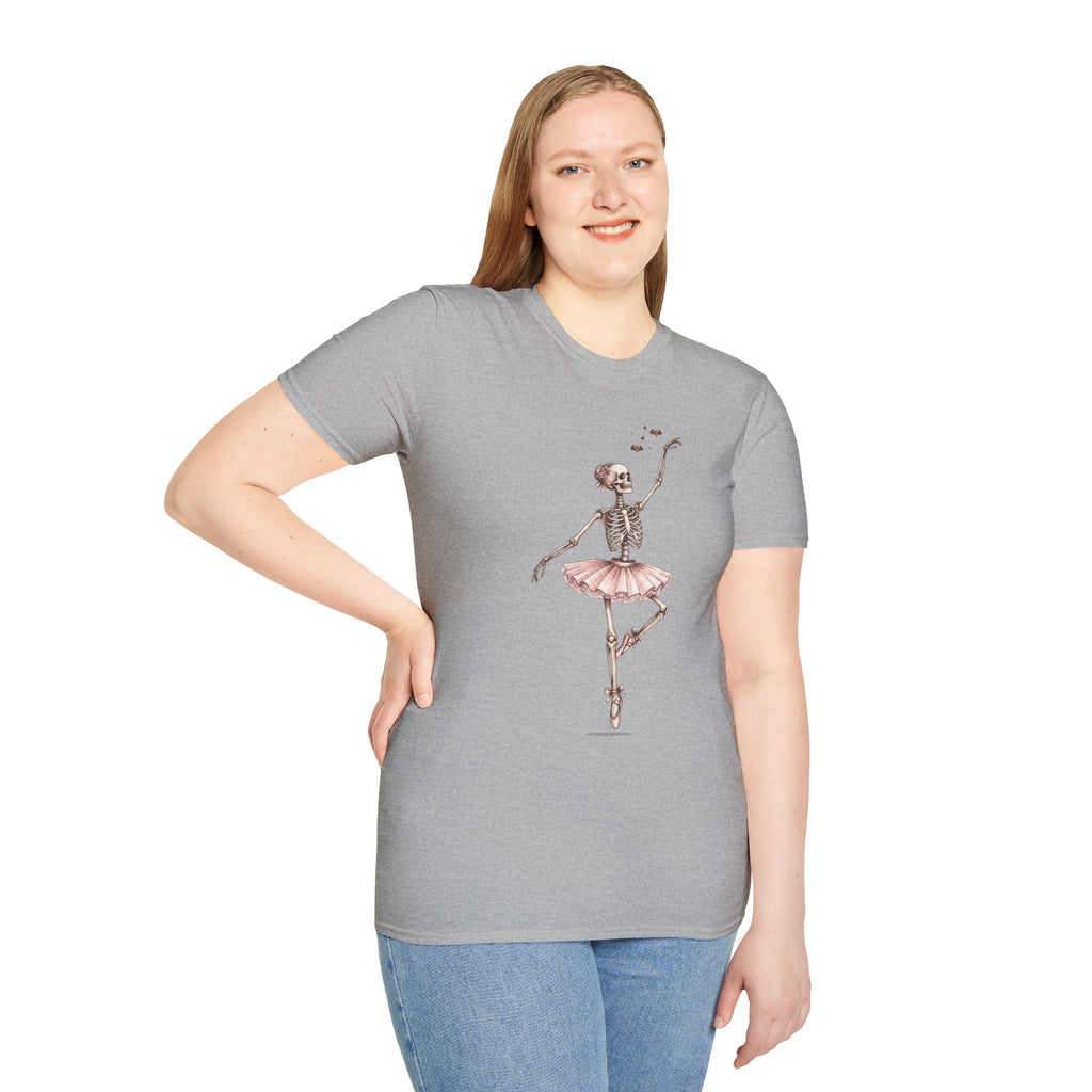 Skeleton Ballerina T-Shirt – Ballet Dance Graphic