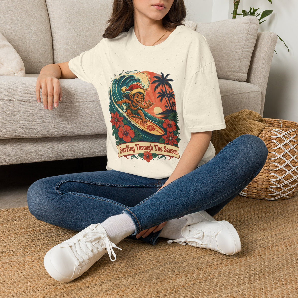 Menehune Surfing Through the Season T-Shirt