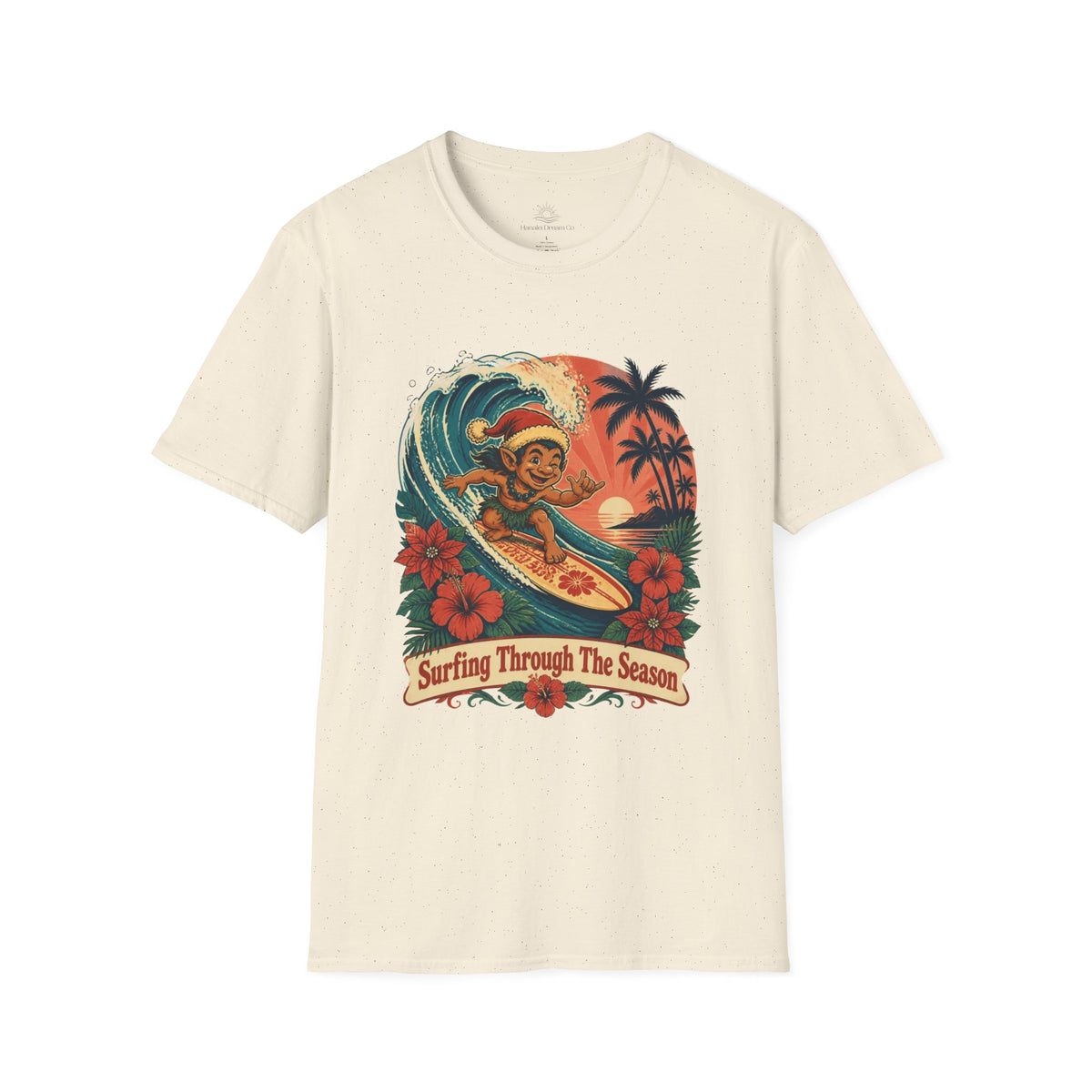 Menehune Surfing Through the Season T-Shirt