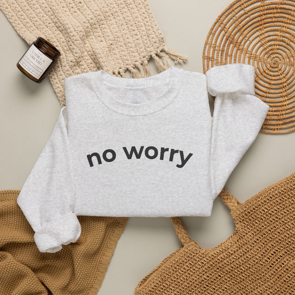 No Worry Crewneck Sweatshirt