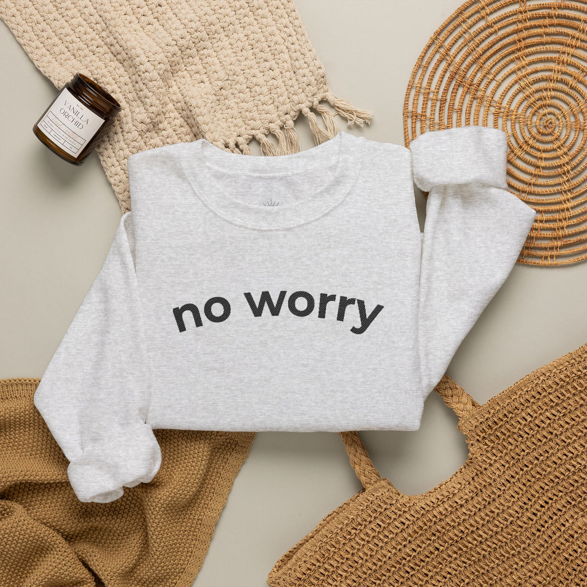 No Worry Crewneck Sweatshirt