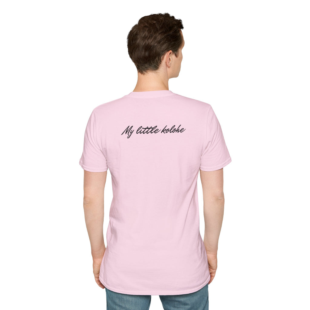 Personalized Pet Photo Polaroid Tee – Floral Frame, Custom Name