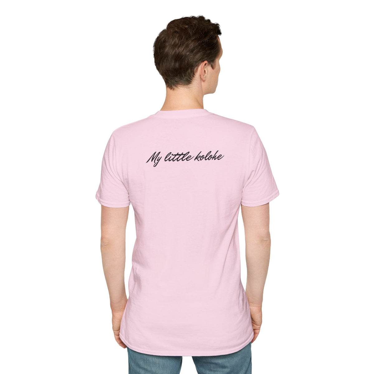 Personalized Pet Photo Polaroid Tee – Floral Frame, Custom Name